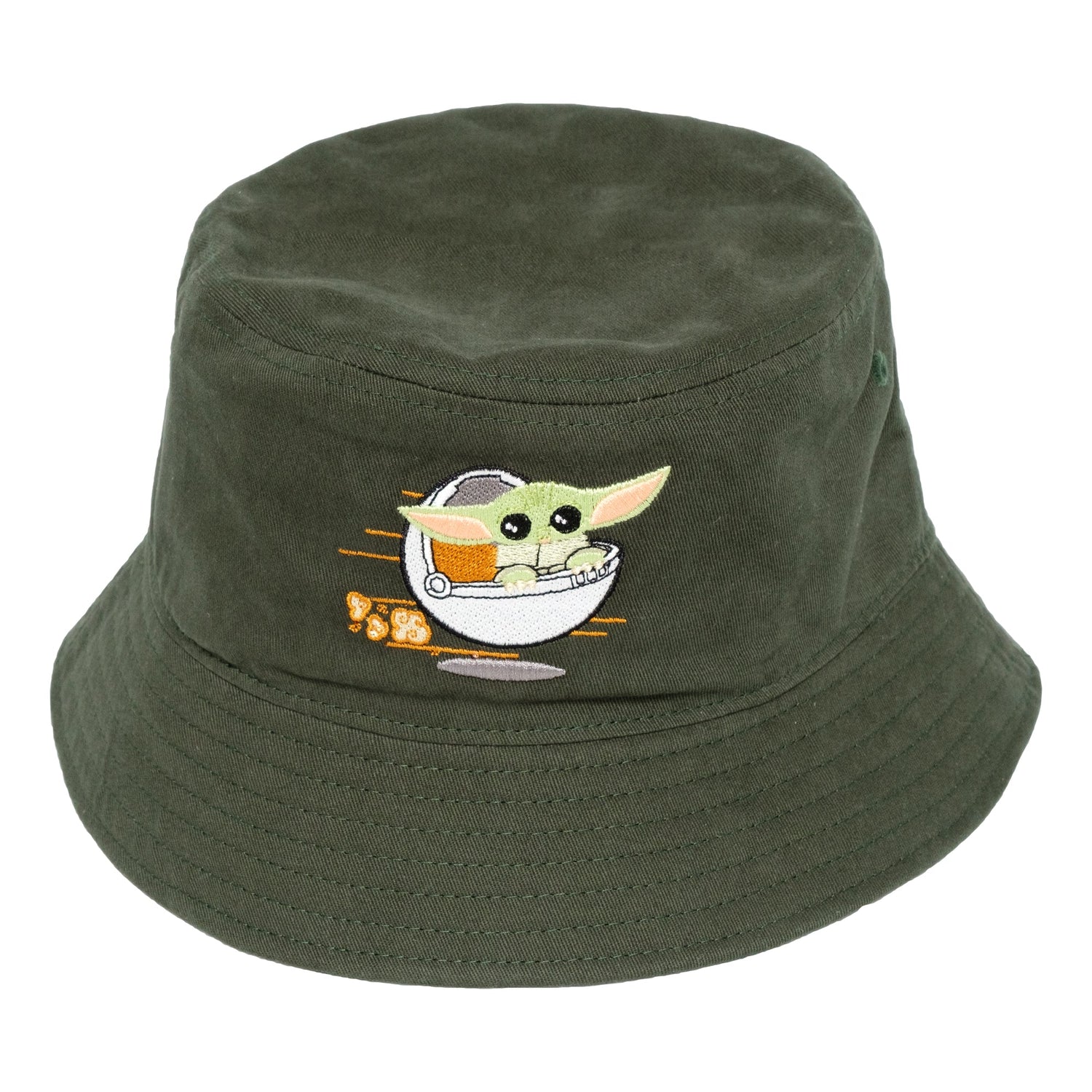 Star Wars Grogu Green Corduroy Bucket Hat