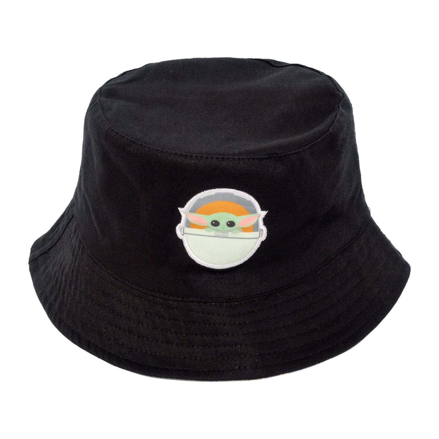 Star Wars Grogu green corduroy bucket hat with character embroidery