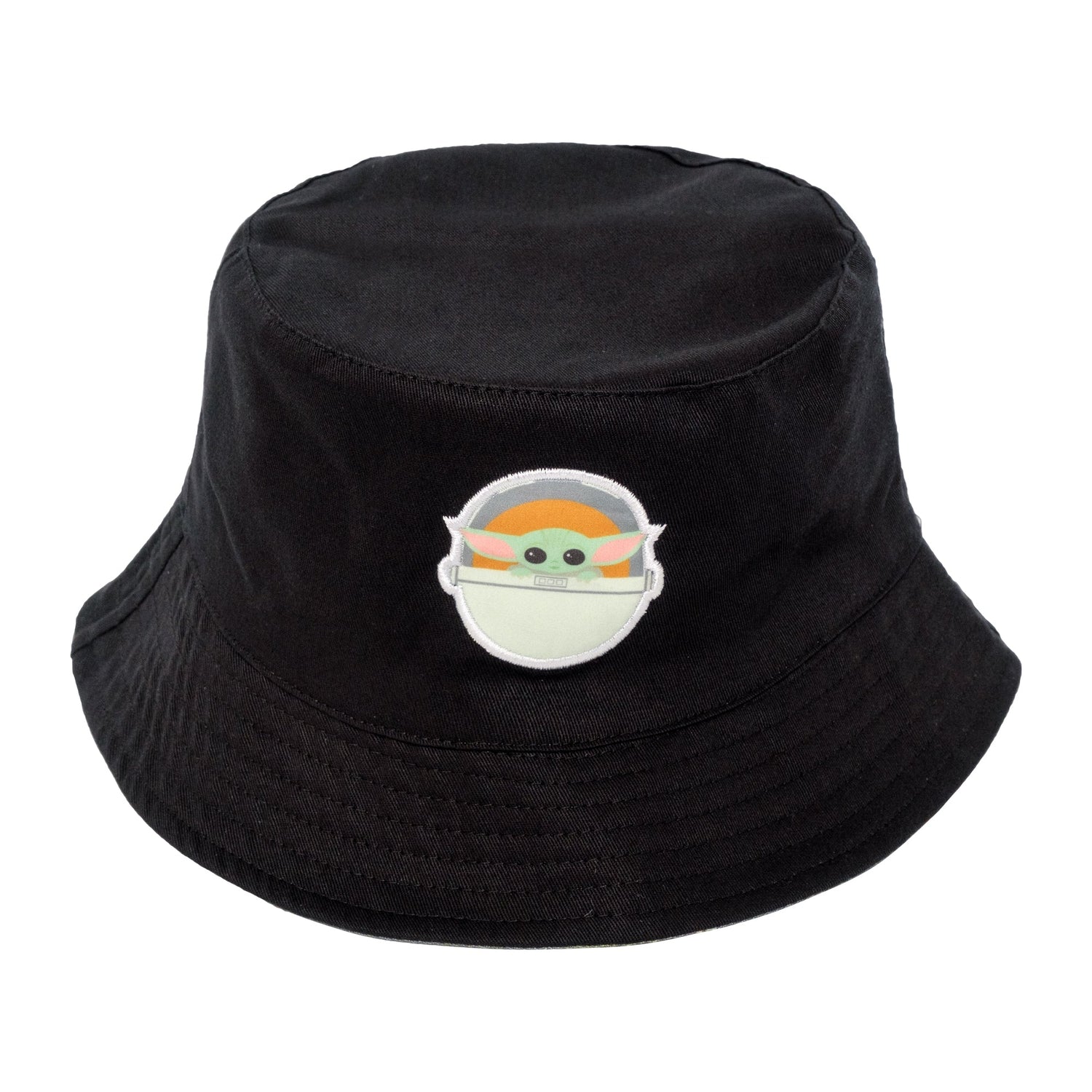 Star Wars Grogu green corduroy bucket hat with character embroidery