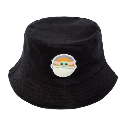 Star Wars Grogu green corduroy bucket hat with character embroidery-0