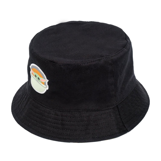 Star Wars Grogu green corduroy bucket hat with character embroidery-2