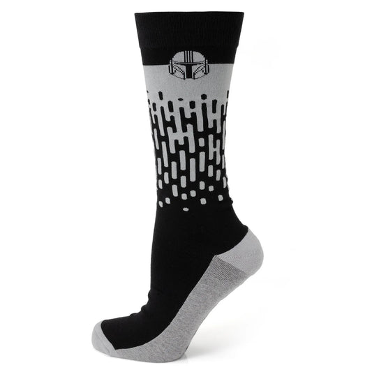 Star Wars Mandalorian "This Is The Way" Dress Socks and Lapel Pin Gift Set-1