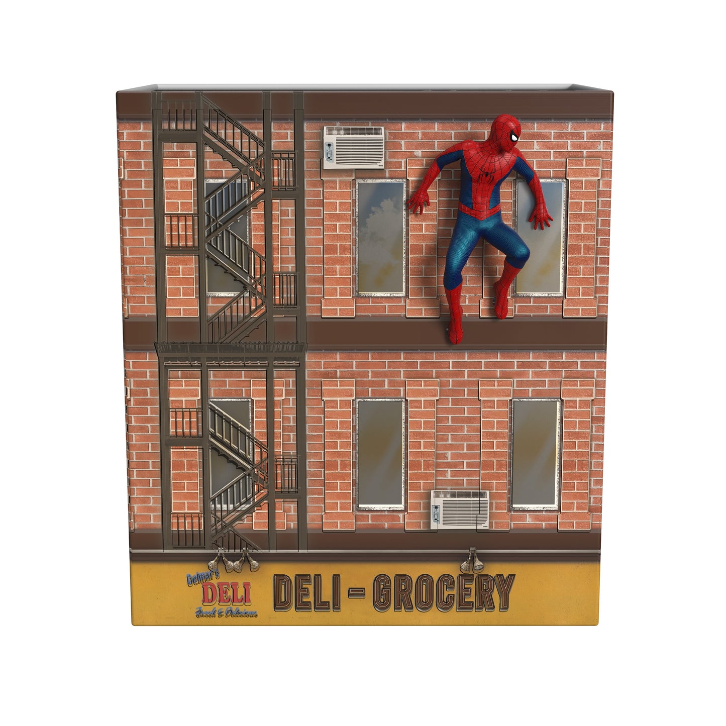 Spider-Man: Brand New Day Building Deli Tin with Figure (Exclusive)-2