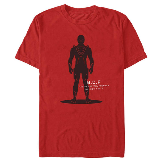 Tron Master Control Program T-shirt Red-0