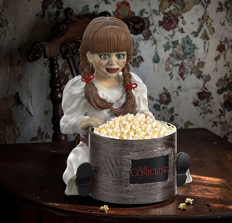 <p>Possess the Annabelle Popcorn bucket!</p>
