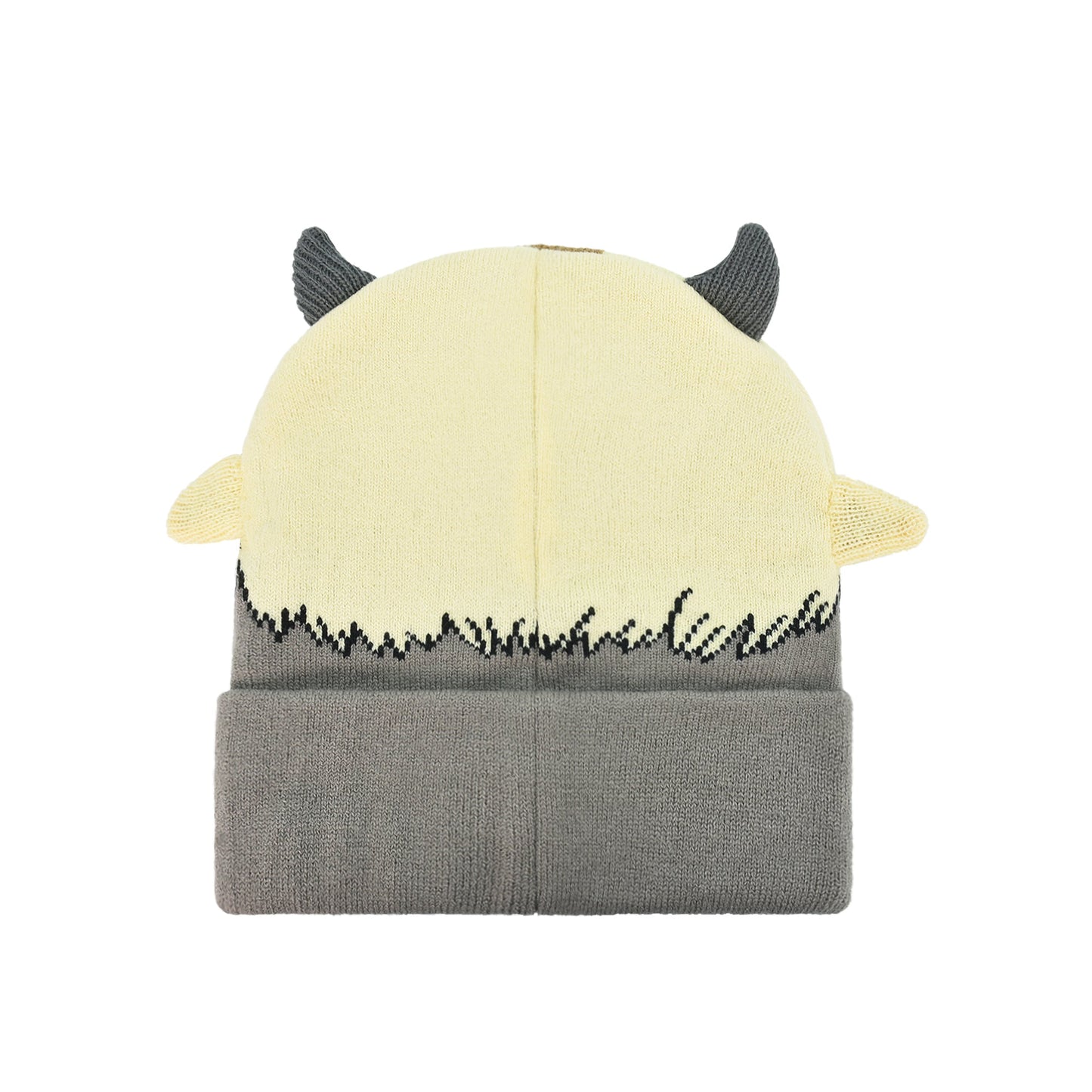 Avatar The Last Airbender Knitted Winter with Cuff Beanie Hat folded detail