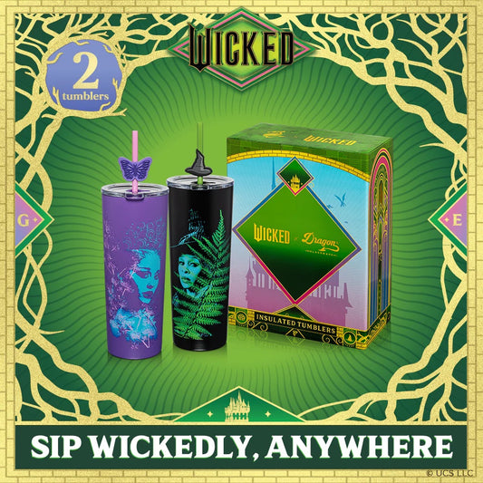 Wicked For Good Tumbler - 24 oz Set of 2-1