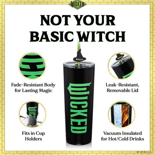 Wicked For Good Tumbler - 24 oz Set of 2-5