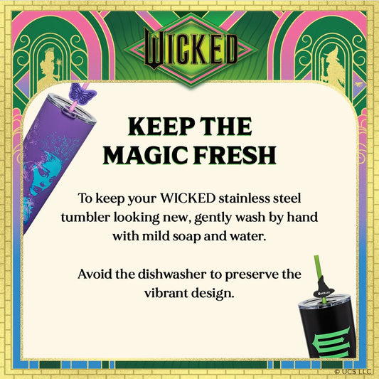 Wicked For Good Tumbler - 24 oz Set of 2-7