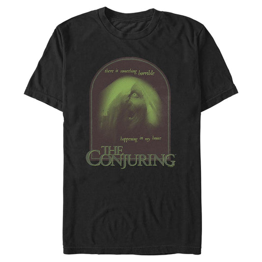 The Conjuring: Last Rites Creepy Face T-shirt Black-0