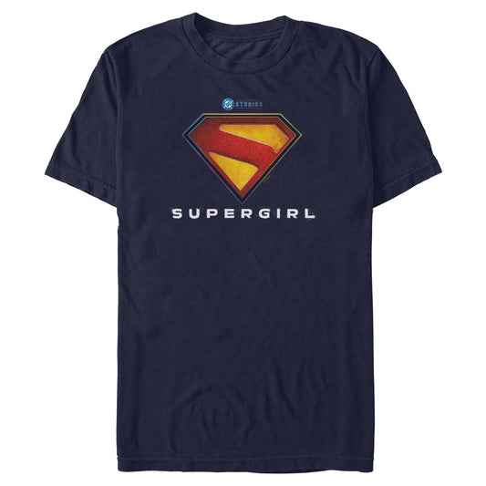 Supergirl Men's Logo T-Shirt-0