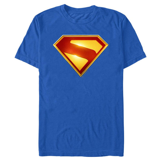 SUPERMAN (2025) Movie Superman Logo T-shirt Royal-0