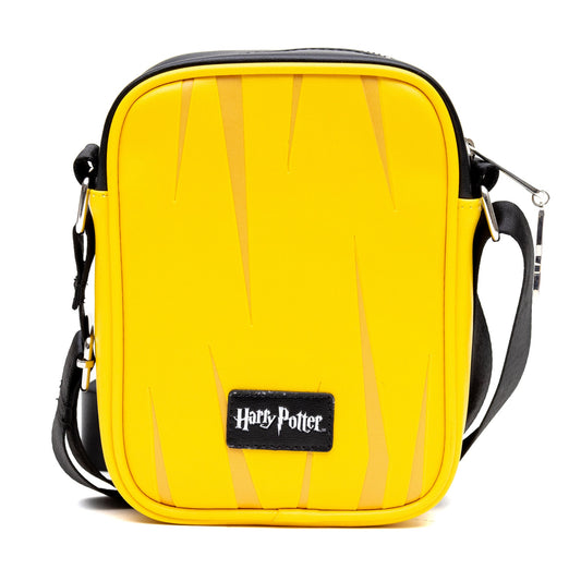 Harry Potter Hufflepuff Quidditch uniform yellow and black crossbody bag-2