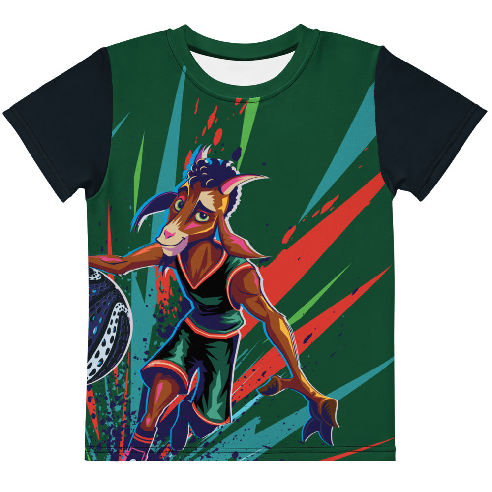 Goat Youth T-Shirt Roar Ball White