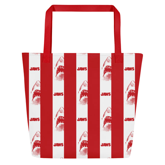 Jaws 50th Anniversary Beach Bag Red-1