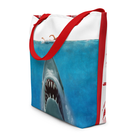 Jaws 50th Anniversary Beach Bag Red-4