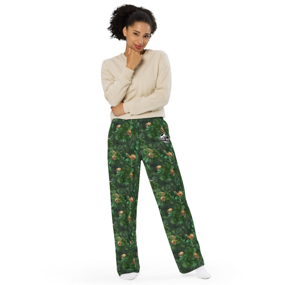 Jurassic World: Rebirth Aquilops Colossal Patterned Wide-Leg Pants