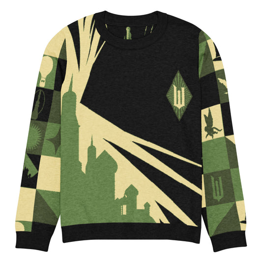 Wicked: For Good Knit Holiday Sweater of Emerald City-0