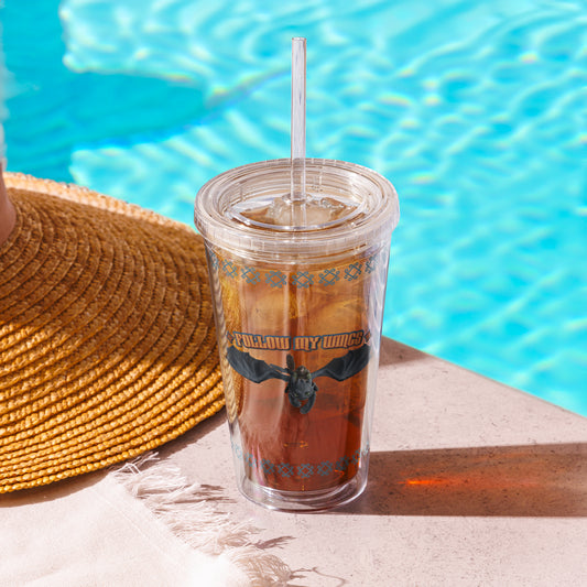 How to Train Your Dragon Follow My Wings Clear Tumbler-2