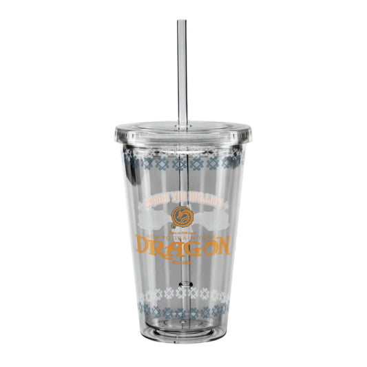 How to Train Your Dragon Follow My Wings Clear Tumbler-1