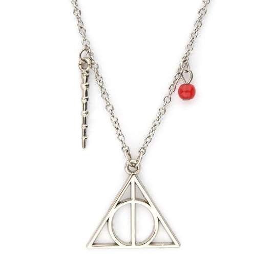 Harry Potter Deathly Hallows Pendant Necklaces-0