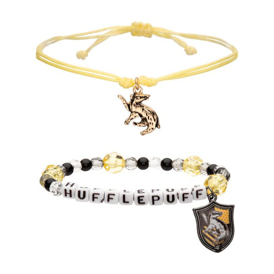Harry Potter Hufflepuff Bracelet Set-0