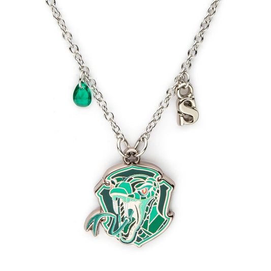 Harry Potter Slytherin Pendant Necklace-0