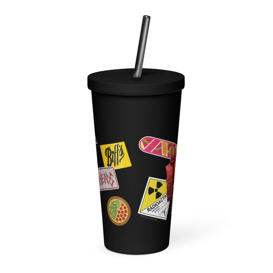 Back to the Future 40th Anniversary Tumbler Black-1