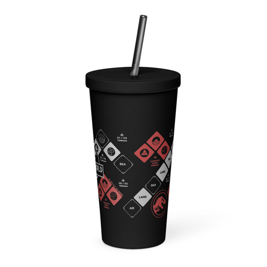 Jurassic World: Rebirth Land, Air, Sea Tumbler Black-1