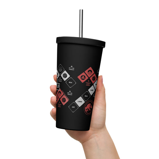 Jurassic World: Rebirth Land, Air, Sea Tumbler Black-5