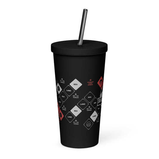 Jurassic World: Rebirth Land, Air, Sea Tumbler Black-3