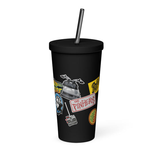 Back to the Future 40th Anniversary Tumbler Black-2