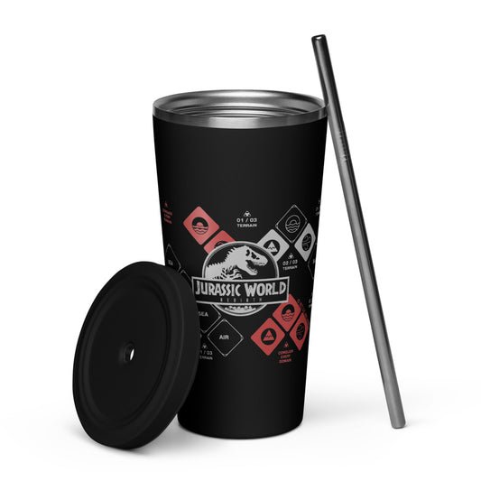 Jurassic World: Rebirth Land, Air, Sea Tumbler Black-6