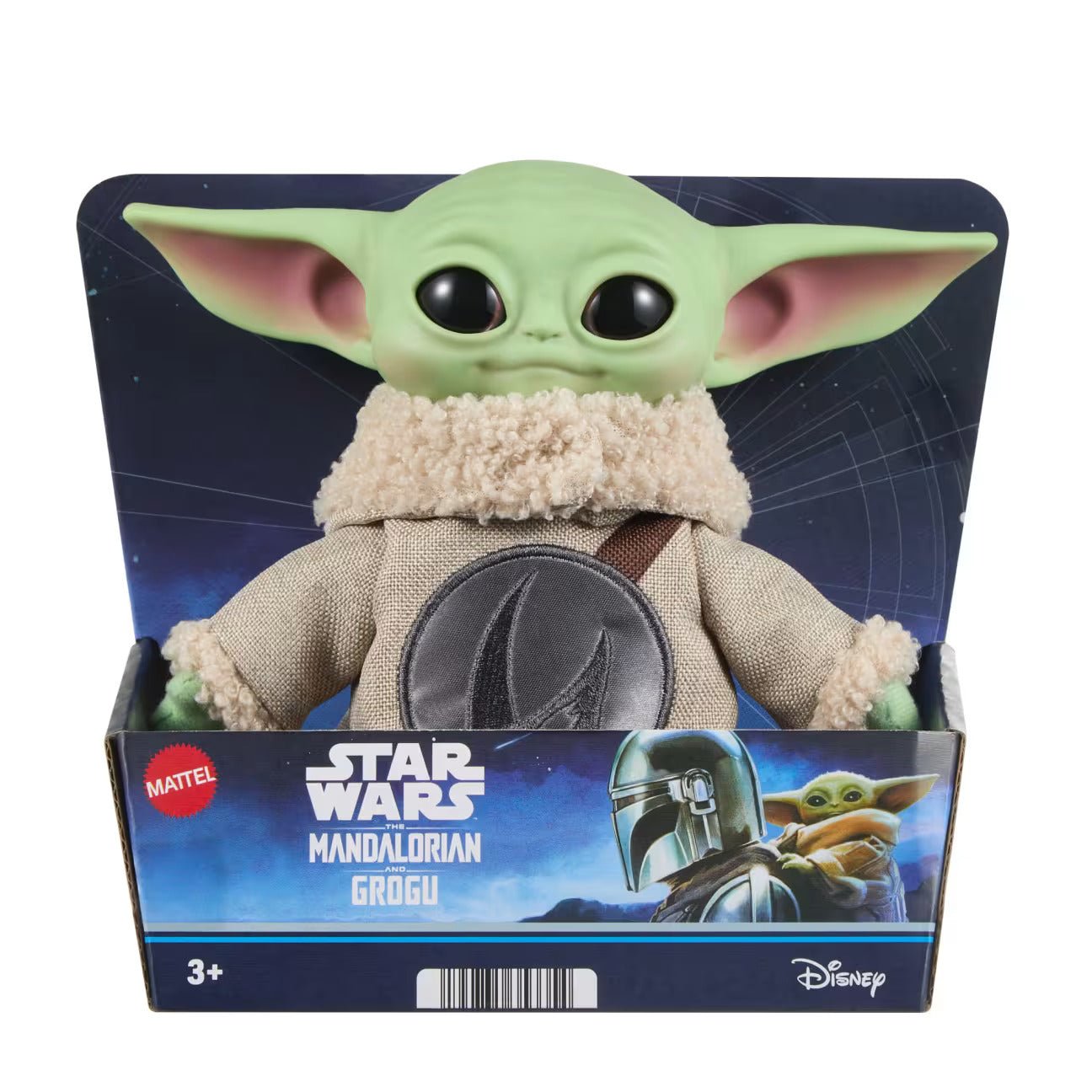 Star Wars The Mandalorian & Grogu Movie Grogu Rondel Design Vinyl Head Soft Plush Body-5