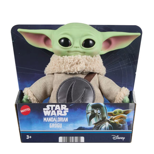 Star Wars The Mandalorian & Grogu Movie Grogu Rondel Design Vinyl Head Soft Plush Body-4