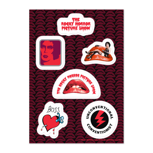 Rocky Horror Picture Show Icons Sticker Sheet One Size-0