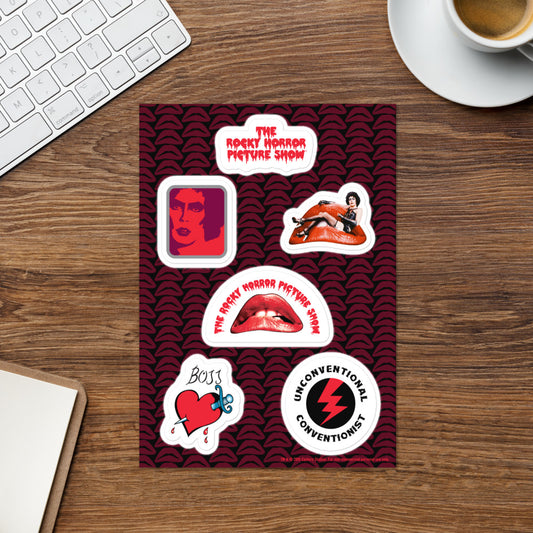 Rocky Horror Picture Show Icons Sticker Sheet One Size-1