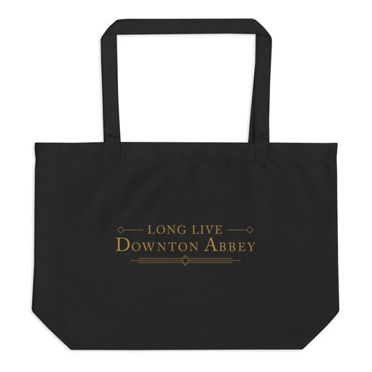 Downton Abbey: The Grand Finale Long Live Downton Abbey Tote Bag Black-0