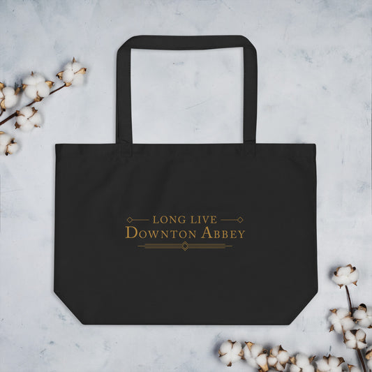 Downton Abbey: The Grand Finale Long Live Downton Abbey Tote Bag Black-3