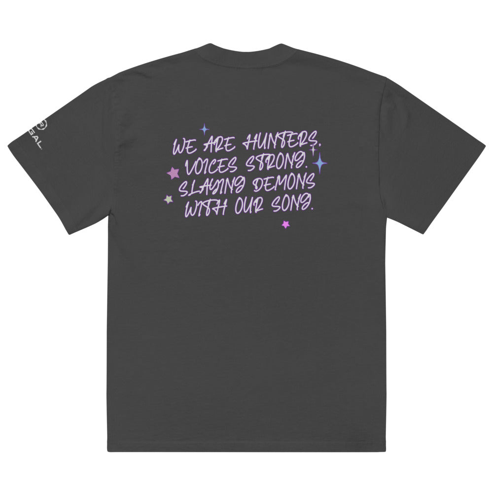 KPop Demon Hunters Exclusive T-Shirt Faded Black