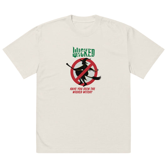 Wicked: For Good The Green Menace Oversized Faded T-Shirt-0