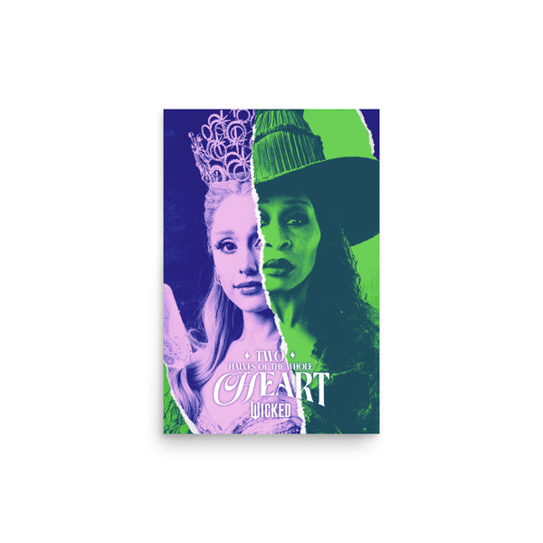 Wicked For Good Poster Two Halves | Regal Theatres Store