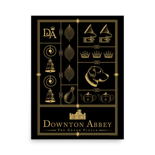 Downton Abbey: The Grand Finale Deco Poster-0