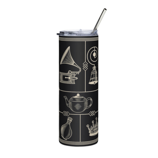 Downton Abbey: The Grand Finale Deco Black Tumbler Black-0