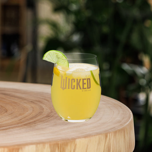 Wicked Enchanted Elements Elphaba & Glinda Stemless Stemless Wine Glass-3