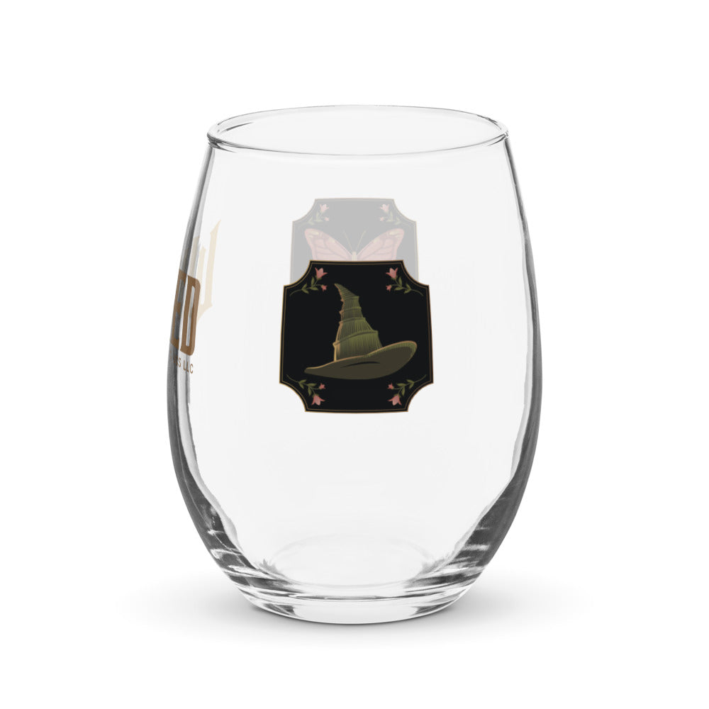Wicked Enchanted Elements Elphaba & Glinda Stemless Stemless Wine Glass