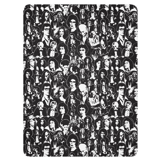 Rocky Horror Picture Show Character Blanket 60 in x 80 in-0