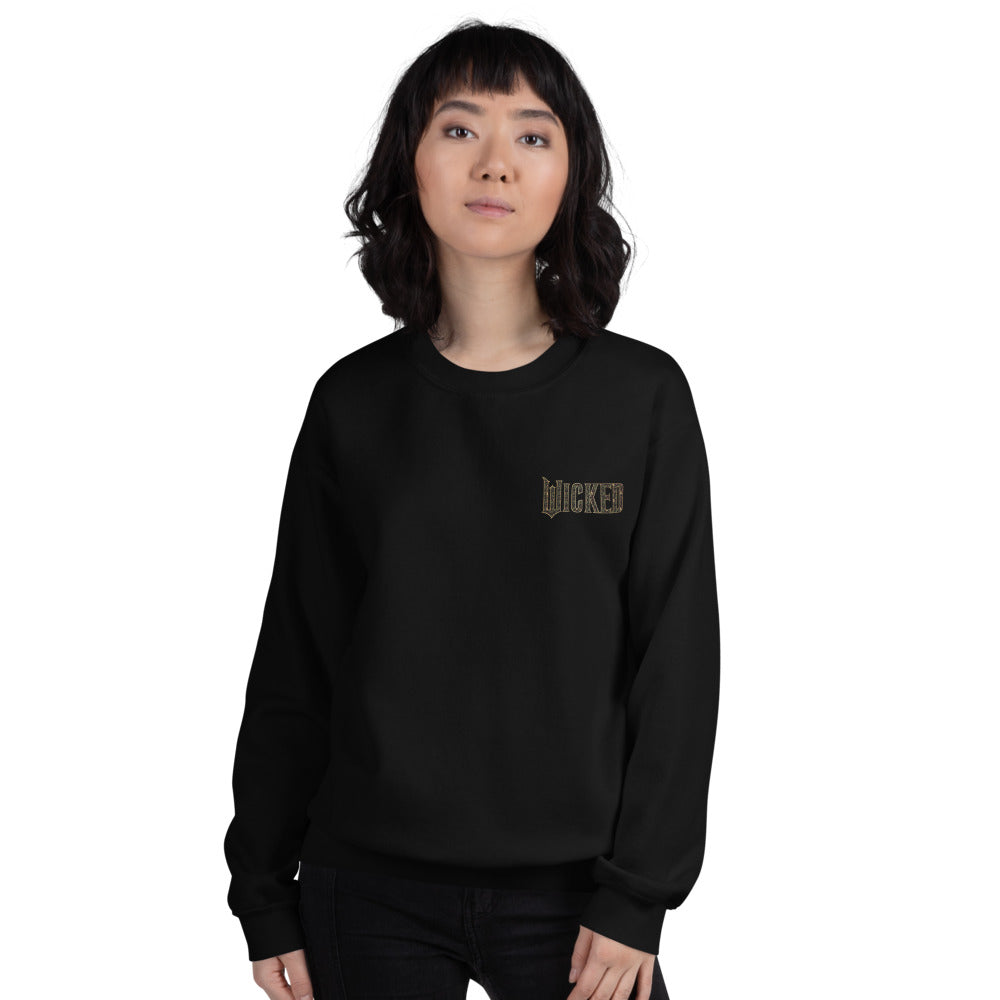 Wicked Enchanted Elements Elphaba Thropp Fleece Crewneck Sweatshirt