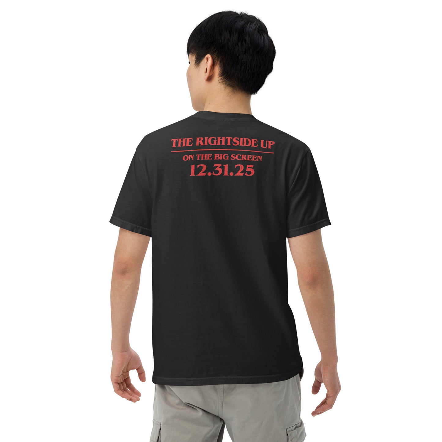 Stranger Things T-Shirt Comfort Colors Rucking Fotten x Upside Down Pictures