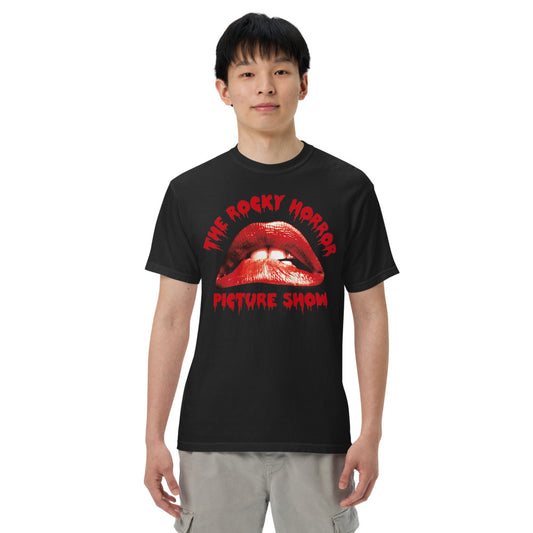 Rocky Horror Picture Show Logo Comfort Colors T-Shirt Black-2